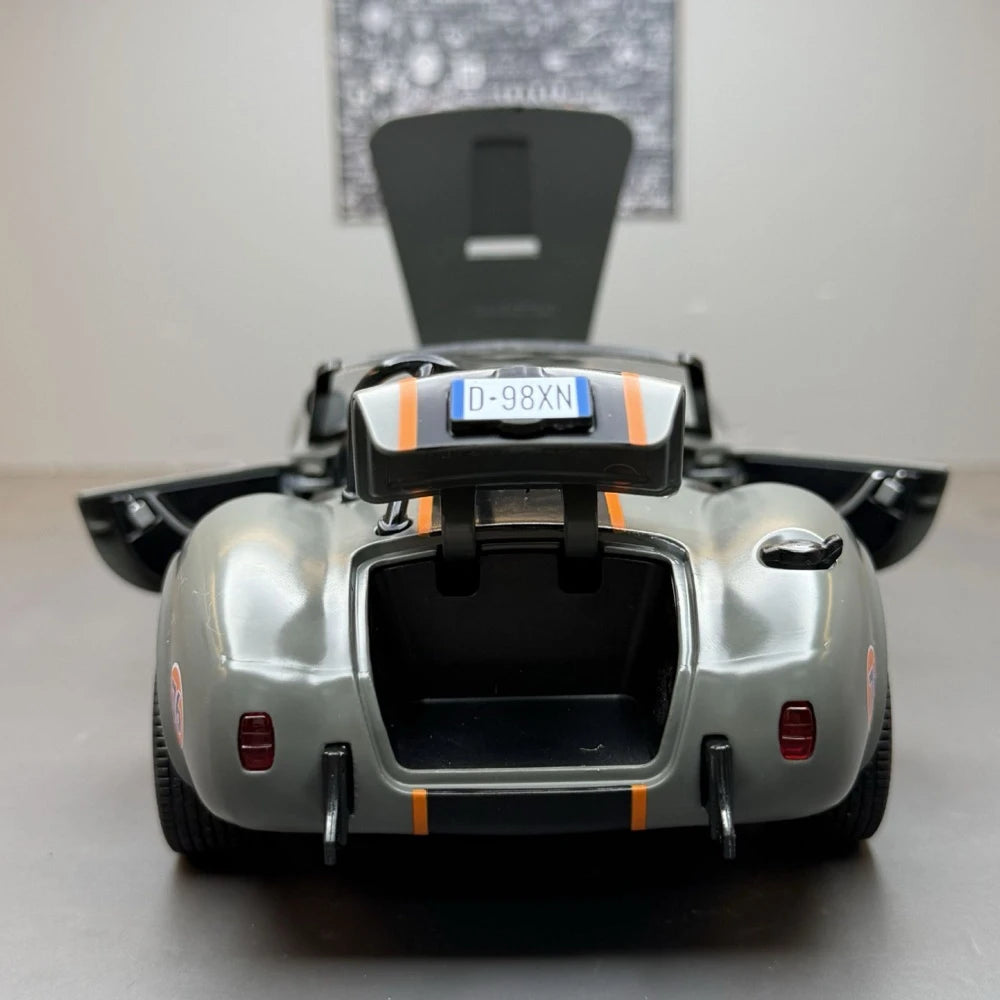 [TOY] 1:22 Ford 1965 Shelby Cobra 427 Gray Model Car Die-Cast