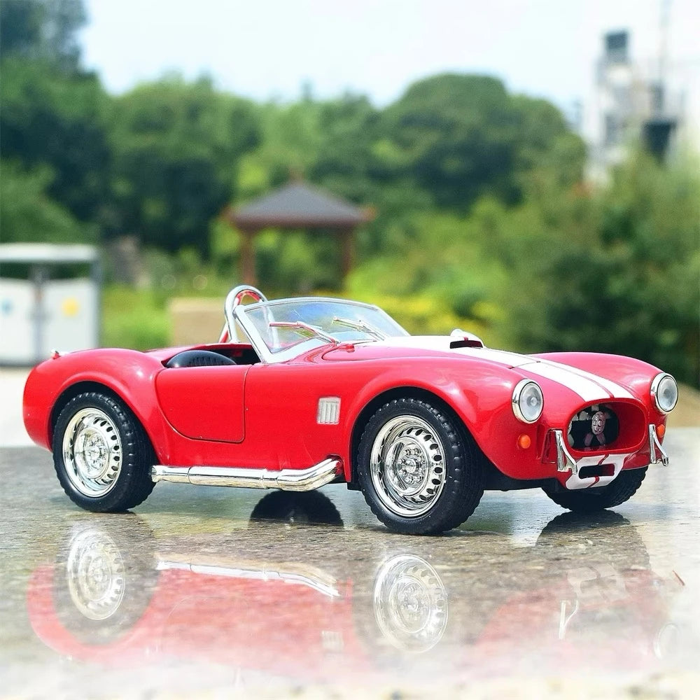 [TOY] 1:22 Ford 1965 Shelby Cobra 427 Red Model Car Die-Cast