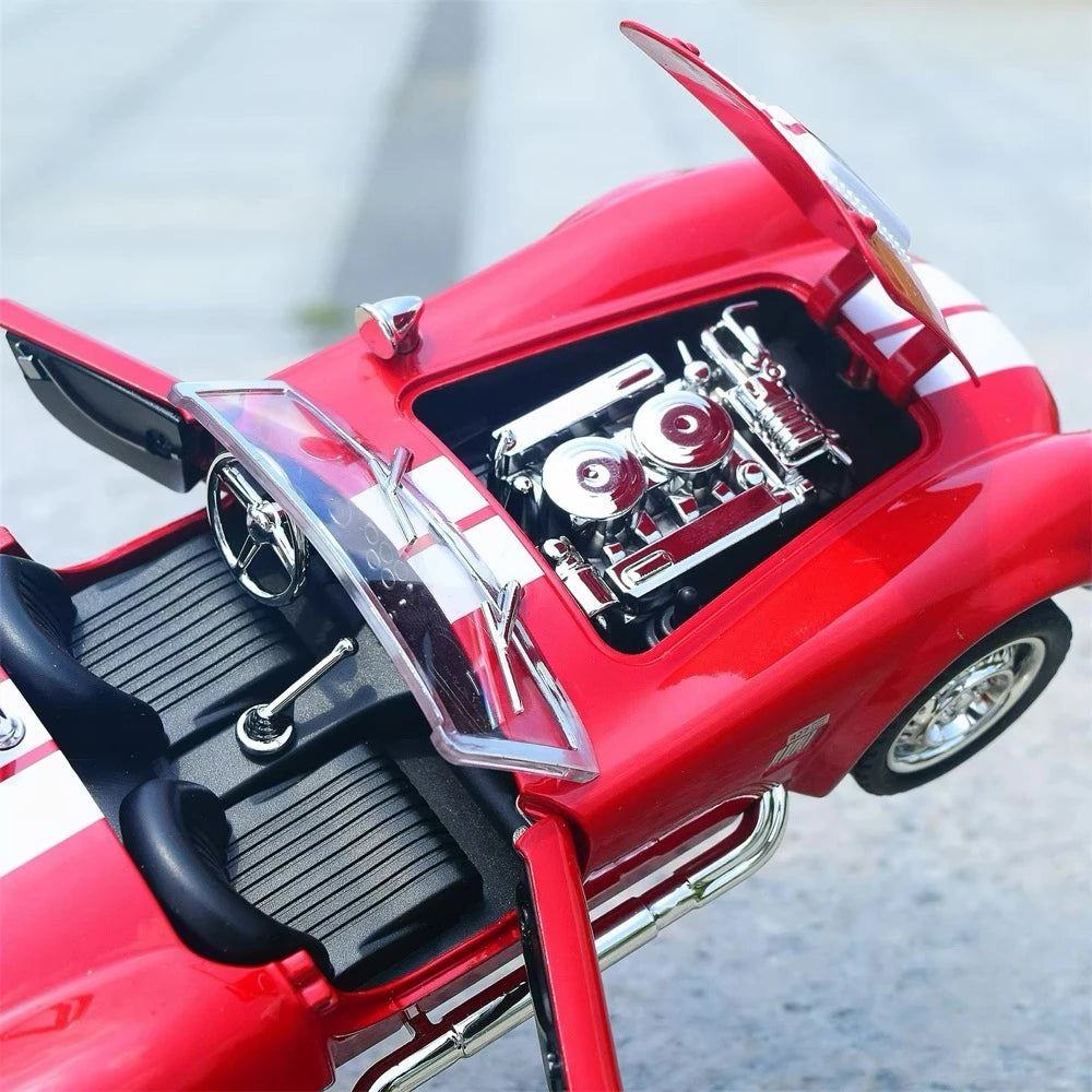 [TOY] 1:22 Ford 1965 Shelby Cobra 427 Red Model Car Die-Cast