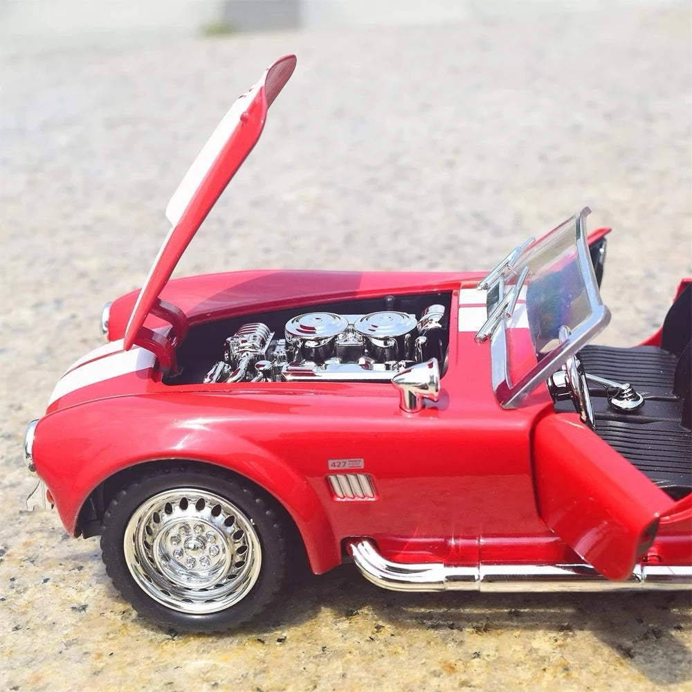 [TOY] 1:22 Ford 1965 Shelby Cobra 427 Red Model Car Die-Cast