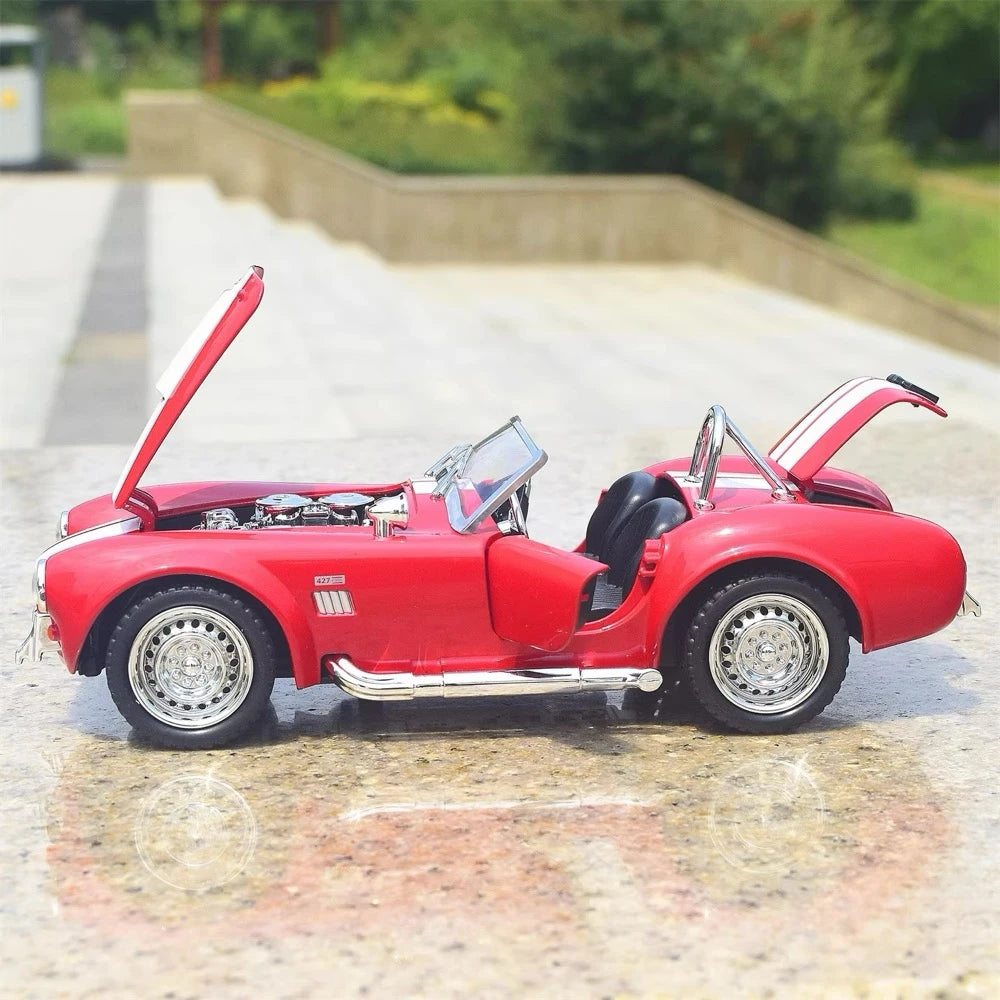 [TOY] 1:22 Ford 1965 Shelby Cobra 427 Red Model Car Die-Cast