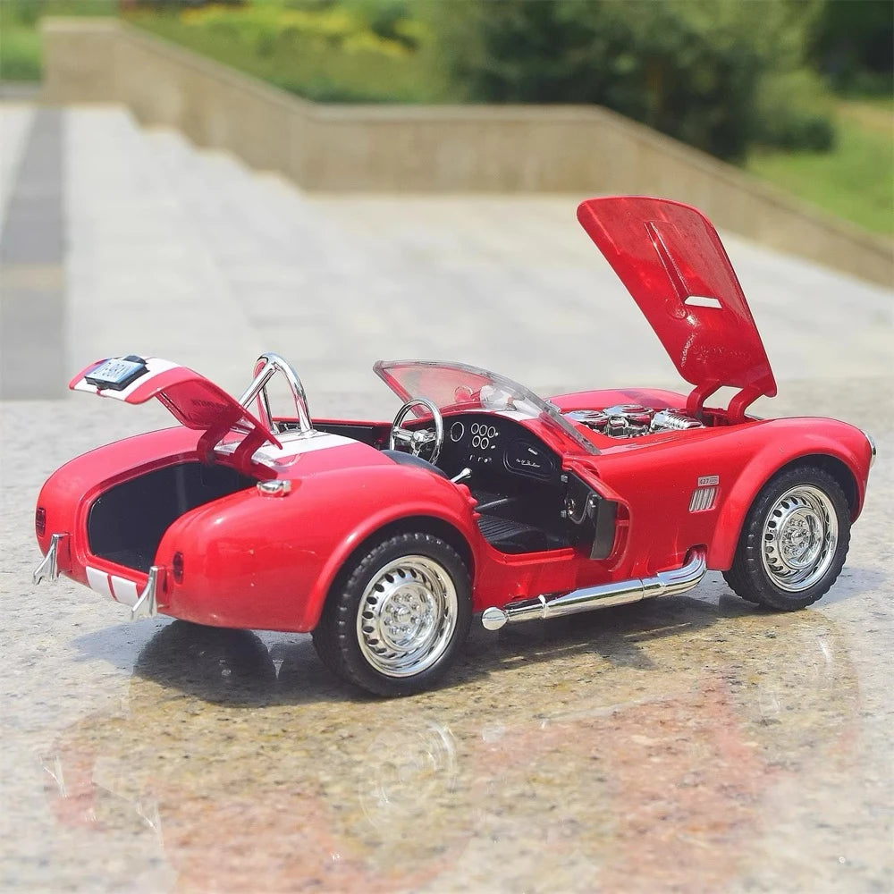 [TOY] 1:22 Ford 1965 Shelby Cobra 427 Red Model Car Die-Cast