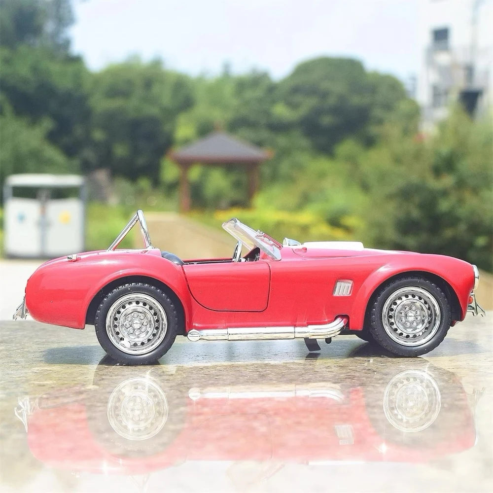 [TOY] 1:22 Ford 1965 Shelby Cobra 427 Red Model Car Die-Cast