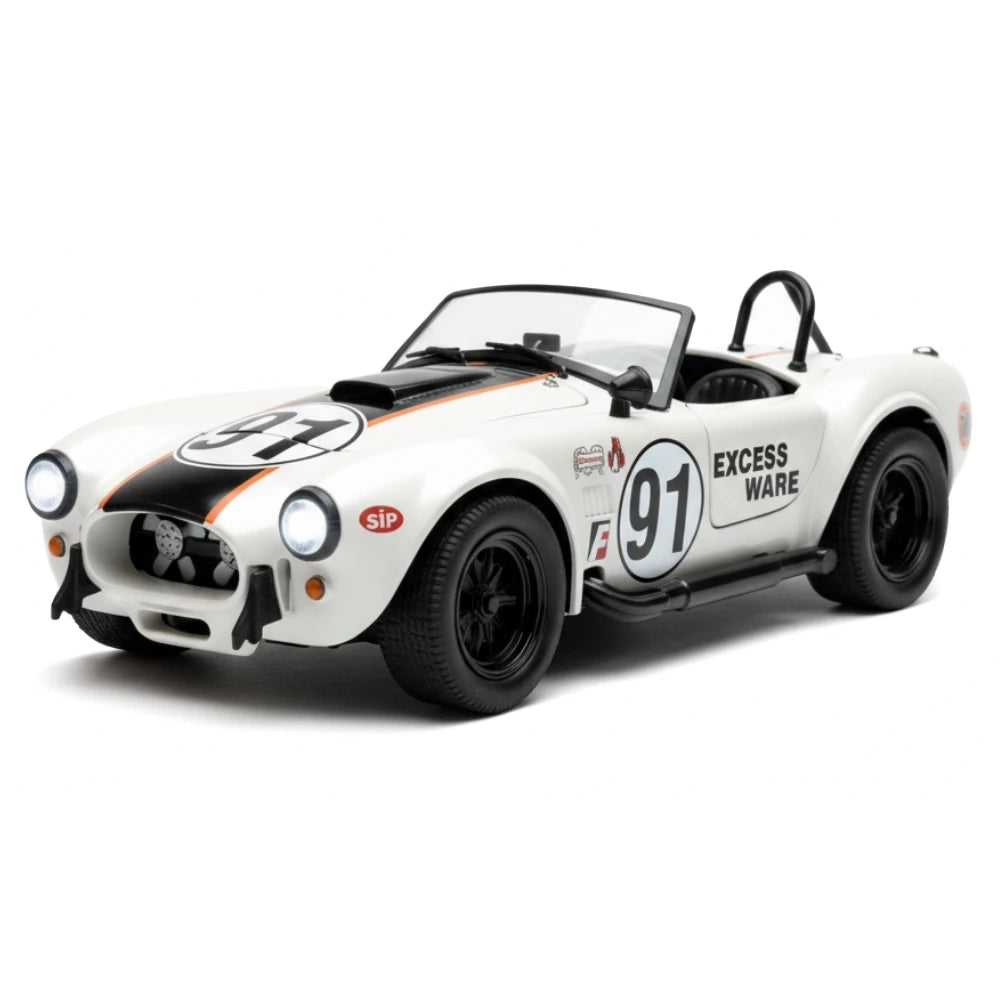 [TOY] 1:22 Ford 1965 Shelby Cobra 427 White Model Car Die-Cast