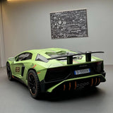 [TOY] 1:22 Lamborghini 2019 Aventador SVJ LP780-4 Green Model Car Die-Cast