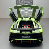 [TOY] 1:22 Lamborghini 2019 Aventador SVJ LP780-4 Green Model Car Die-Cast