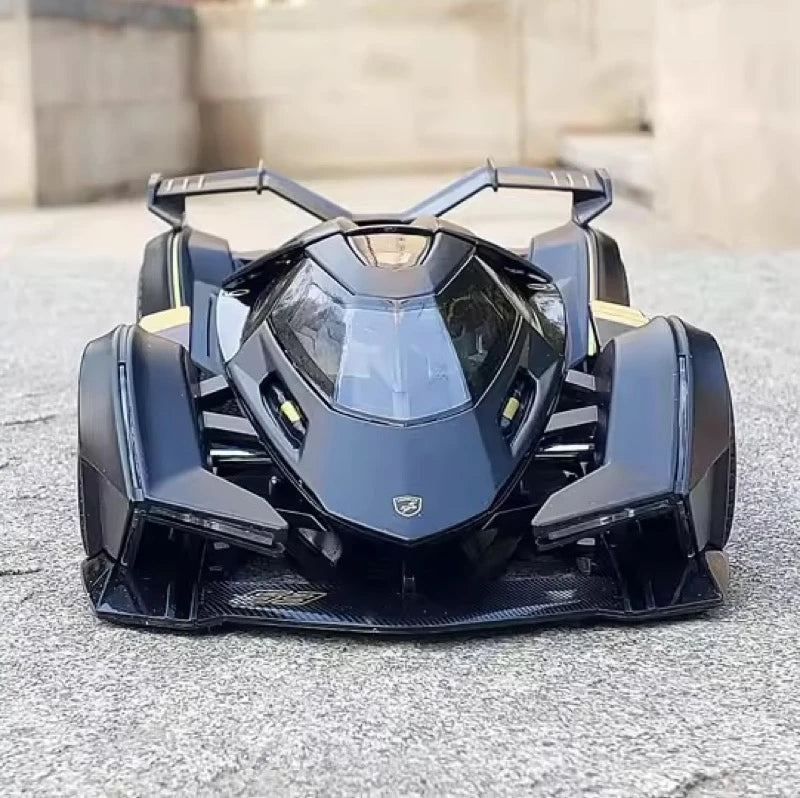 [TOY] 1:22 Lamborghini 2019 V12 Vision Gran Turismo Black Model Car Die-Cast