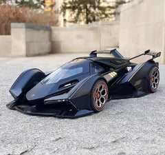[TOY] 1:22 Lamborghini 2019 V12 Vision Gran Turismo Black Model Car Die-Cast