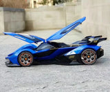 [TOY] 1:22 Lamborghini 2019 V12 Vision Gran Turismo Blue Model Car Die-Cast
