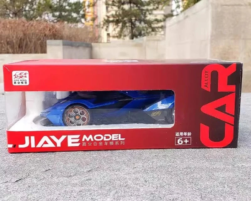 [TOY] 1:22 Lamborghini 2019 V12 Vision Gran Turismo Blue Model Car Die-Cast