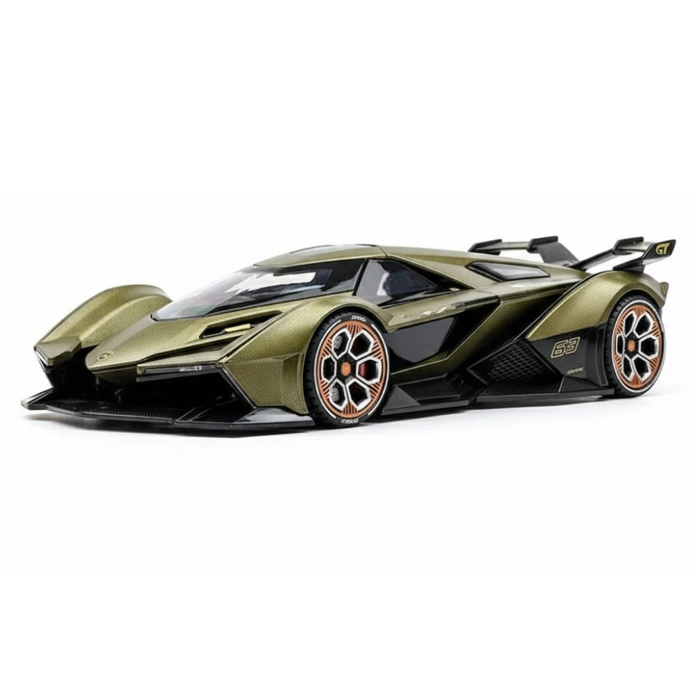 [TOY] 1:22 Lamborghini 2019 V12 Vision Gran Turismo Green Model Car Die-Cast