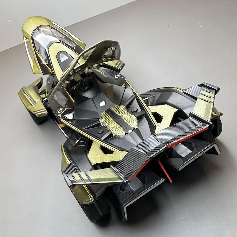 [TOY] 1:22 Lamborghini 2019 V12 Vision Gran Turismo Green Model Car Die-Cast