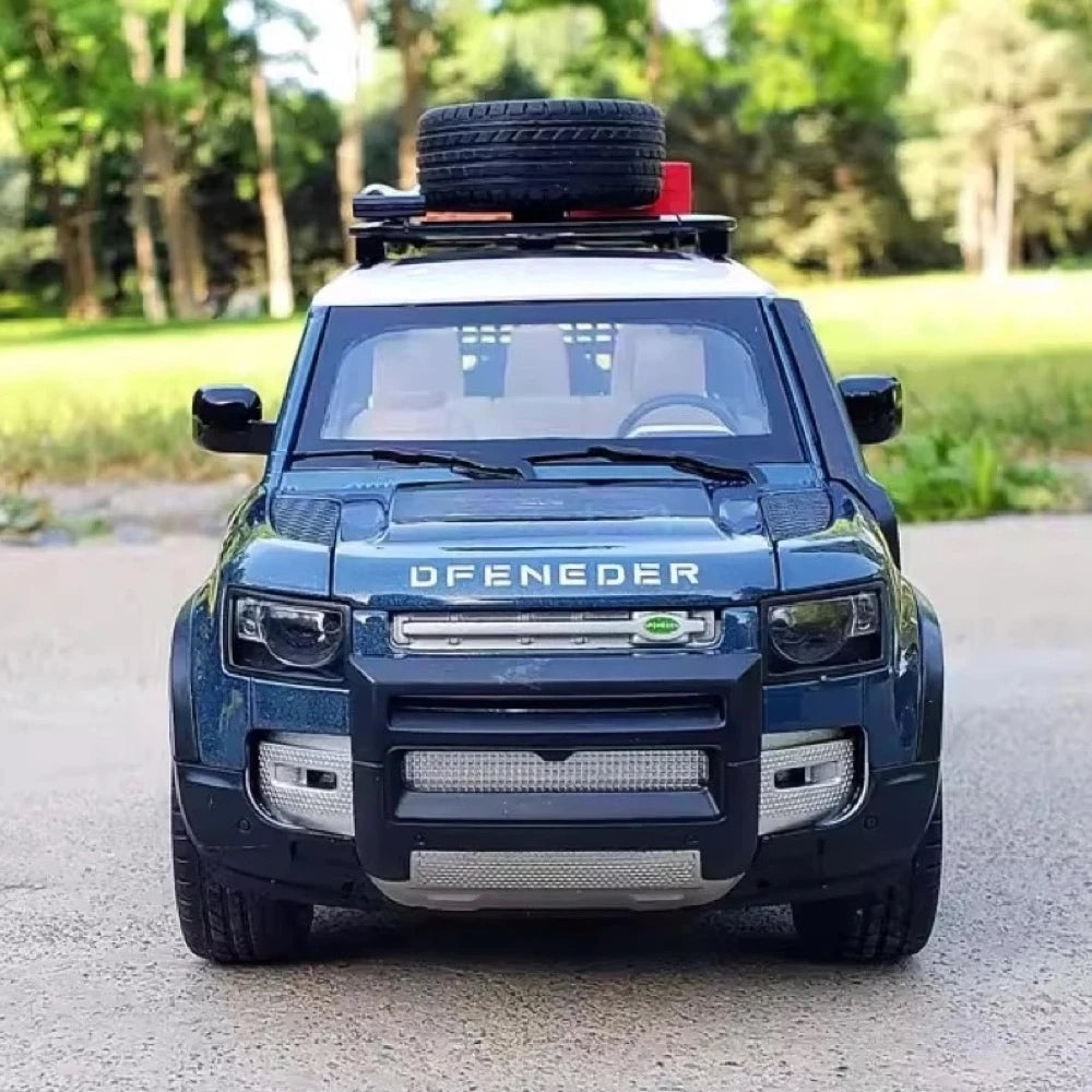 [TOY] 1:22 Land Rover 2020 Defender 110 Blue Model Car Die-Cast