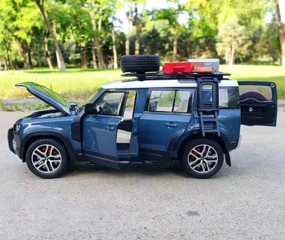 [TOY] 1:22 Land Rover 2020 Defender 110 Blue Model Car Die-Cast
