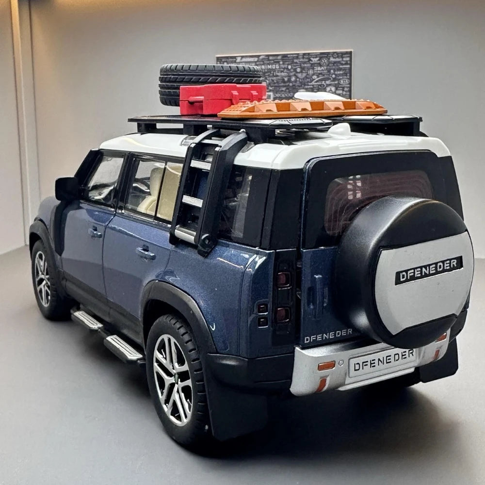 [TOY] 1:22 Land Rover 2020 Defender 110 Blue Model Car Die-Cast