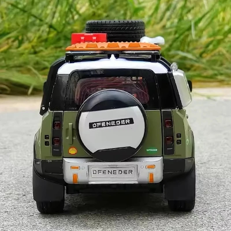 [TOY] 1:22 Land Rover 2020 Defender 110 Camel verde modellino di auto Die-Cast