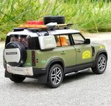 [TOY] 1:22 Land Rover 2020 Defender 110 Camel groen modelauto Die-Cast