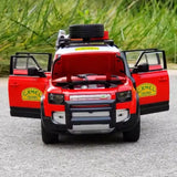 [TOY] 1:22 Land Rover 2020 Defender 110 Camel punainen pienoismalli Die-Cast