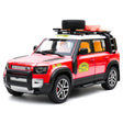 [TOY] 1:22 Land Rover 2020 Defender 110 Camel punainen pienoismalli Die-Cast
