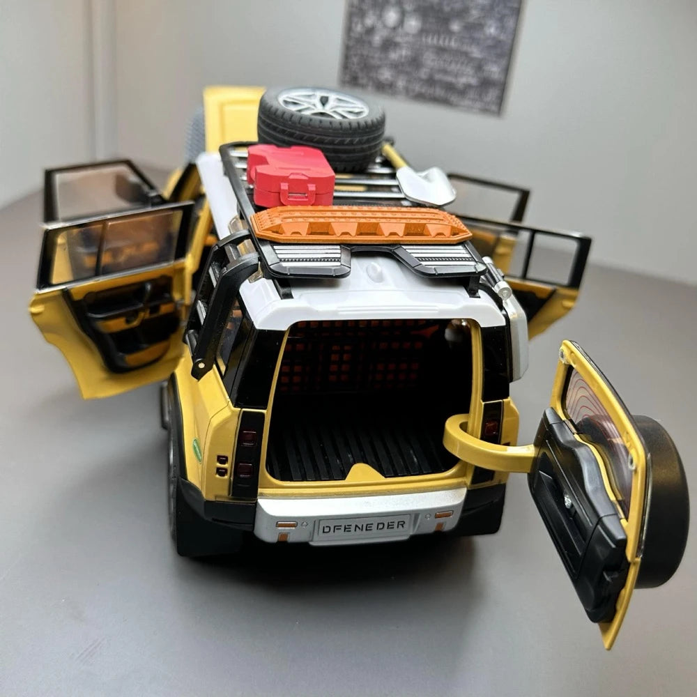 [TOY] 1:22 Land Rover 2020 Defender 110 Camel Yellow Model Car Die-Cast