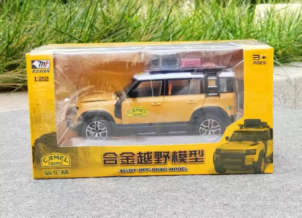 [TOY] 1:22 Land Rover 2020 Defender 110 Camel Yellow Model Car Die-Cast