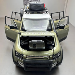 [TOY] 1:22 Land Rover 2020 Defender 110 Green Model Car Die-Cast