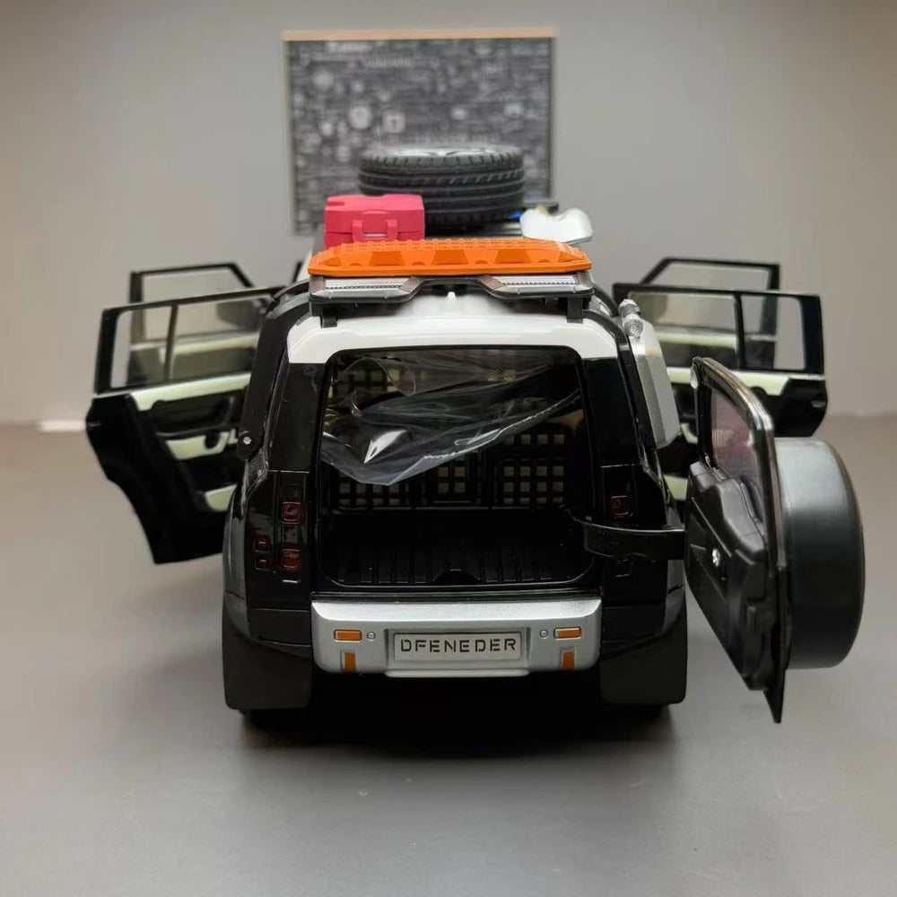 [TOY] 1:22 Land Rover 2020 Defender 110 Police Model Car Die-Cast