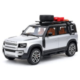 [TOY] 1:22 Land Rover 2020 Defender 110 argento modellino di auto Die-Cast