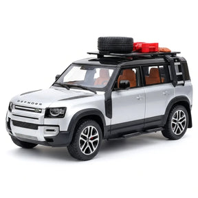 [TOY] 1:22 Land Rover 2020 Defender 110 argento modellino di auto Die-Cast