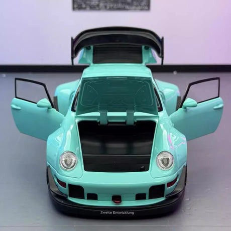 Porsche 1993 964 RWB Blue 1:22 – Valuvalettu näyttömalli