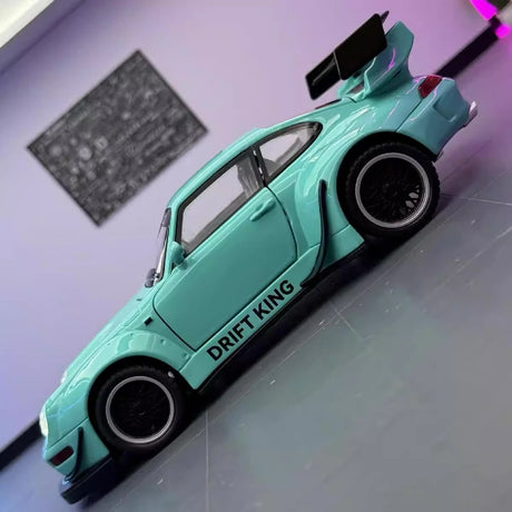 Porsche 1993 964 RWB Blue 1:22 – Valuvalettu näyttömalli