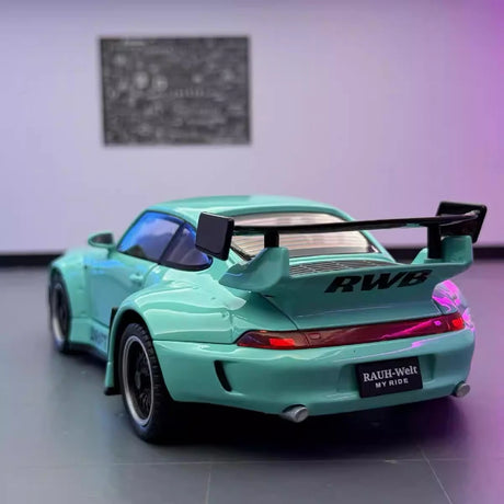 Porsche 1993 964 RWB Blue 1:22 – Valuvalettu näyttömalli