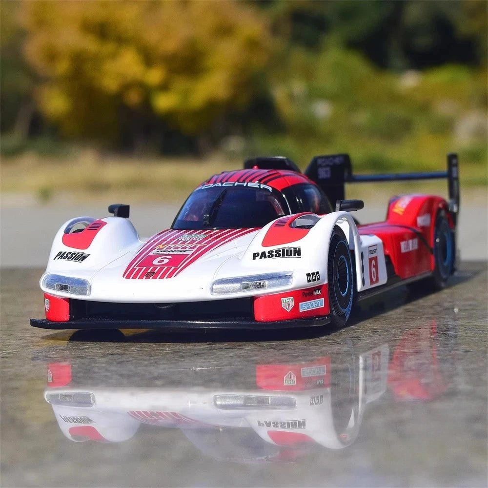 [TOY] 1:22 Porsche 2023 963 LMDh #6 Model Car Die-Cast