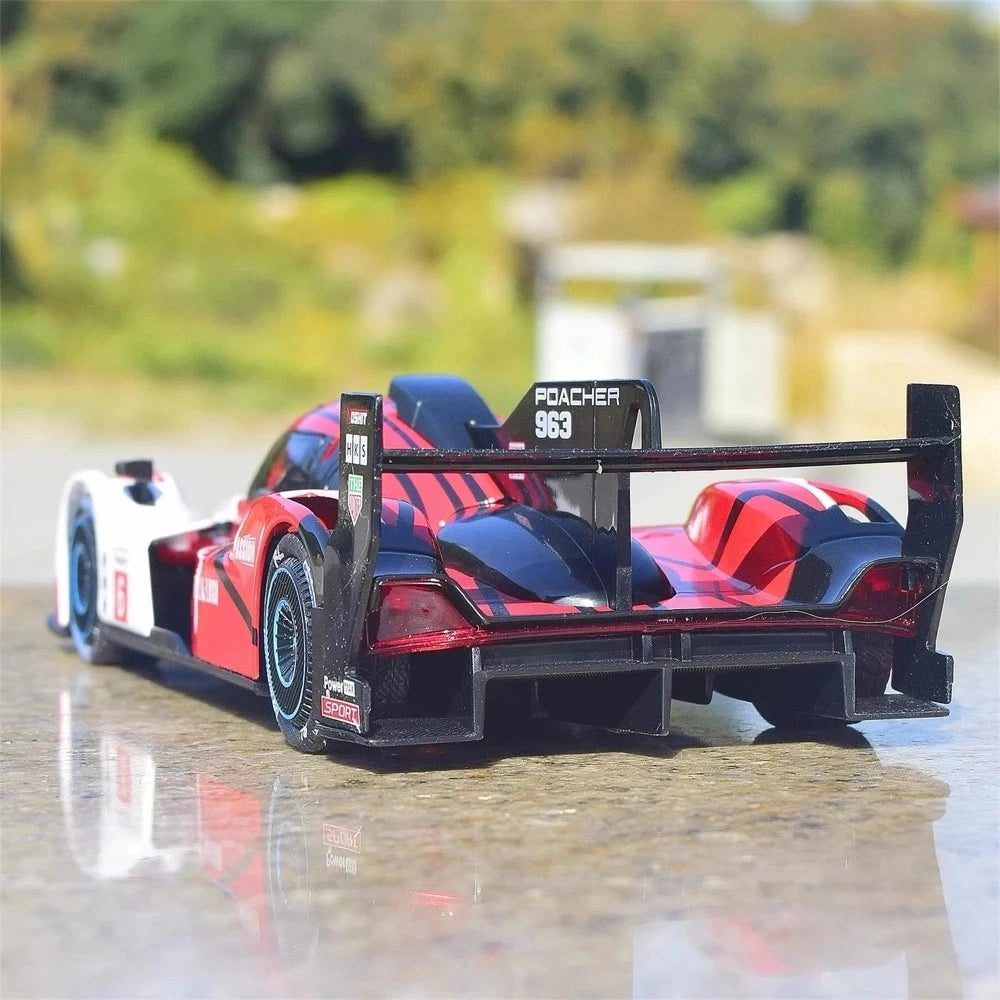 [TOY] 1:22 Porsche 2023 963 LMDh #6 Model Car Die-Cast