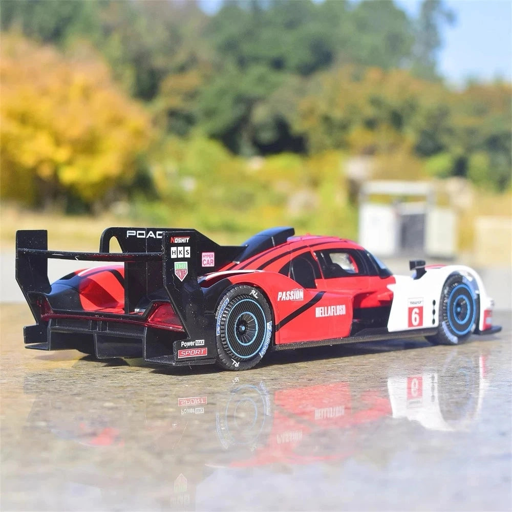 [TOY] 1:22 Porsche 2023 963 LMDh #6 Model Car Die-Cast