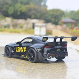 [TOY] 1:22 Toyota 2019 Supra A90 LBWK zwart modelauto Die-Cast