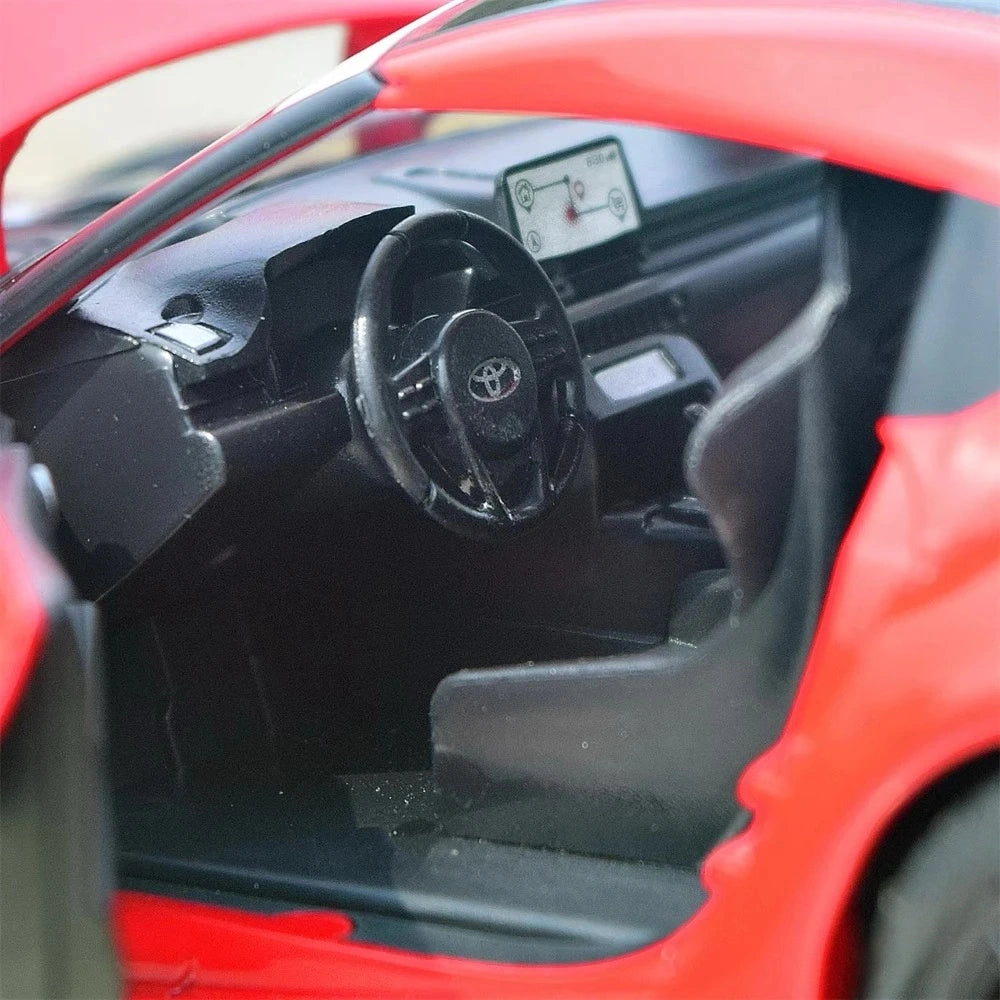[TOY] 1:22 Toyota 2019 Supra A90 LBWK Red Model Car Die-Cast