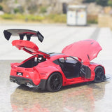 [TOY] 1:22 Toyota 2019 Supra A90 LBWK Red Model Car Die-Cast