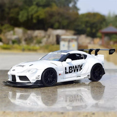 [TOY] 1:22 Toyota 2019 Supra A90 LBWK White Model Car Die-Cast