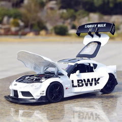 [TOY] 1:22 Toyota 2019 Supra A90 LBWK White Model Car Die-Cast