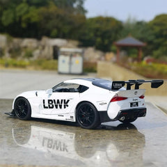 [TOY] 1:22 Toyota 2019 Supra A90 LBWK White Model Car Die-Cast