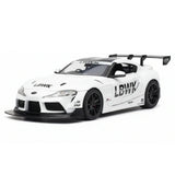 [TOY] 1:22 Toyota 2019 Supra A90 LBWK White Model Car Die-Cast