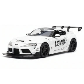 [TOY] 1:22 Toyota 2019 Supra A90 LBWK White Model Car Die-Cast