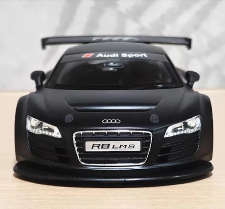 [TOY] 1:24 Audi 2008 R8 LMS GT3 Black Model Car Die-Cast