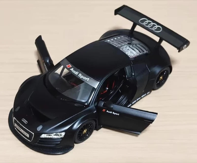 [TOY] 1:24 Audi 2008 R8 LMS GT3 Black Model Car Die-Cast