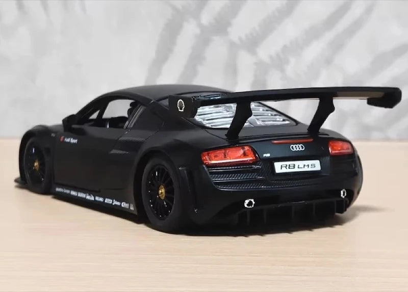 [TOY] 1:24 Audi 2008 R8 LMS GT3 Black Model Car Die-Cast