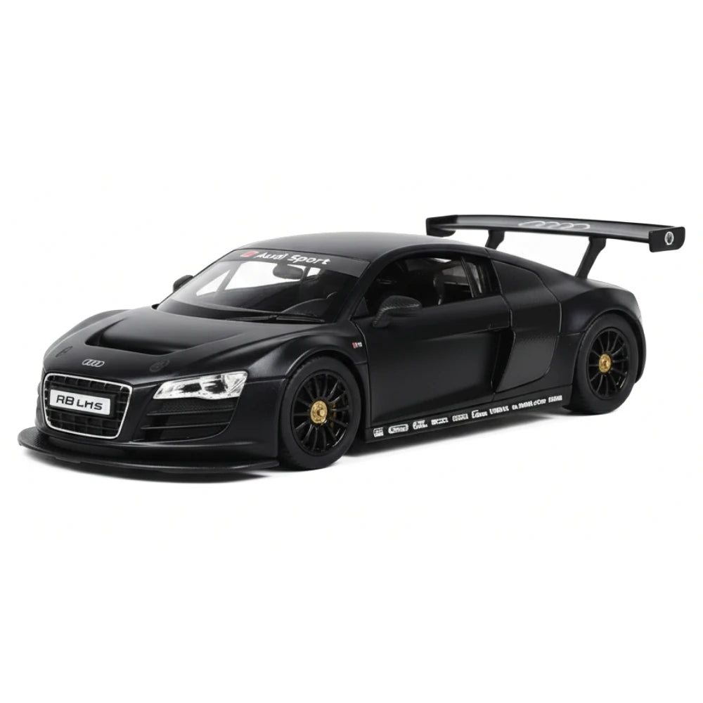[TOY] 1:24 Audi 2008 R8 LMS GT3 Black Model Car Die-Cast