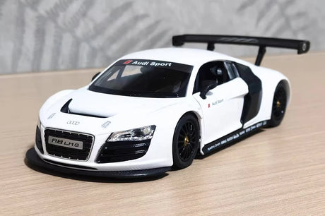 [TOY] 1:24 Audi 2008 R8 LMS GT3 White Model Car Die-Cast