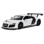 Audi 2008 R8 LMS GT3 blanco 1:24 – coche a escala de metal fundido para exposición