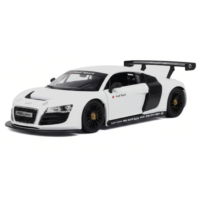 [TOY] 1:24 Audi 2008 R8 LMS GT3 ホワイト モデルカー Die-Cast